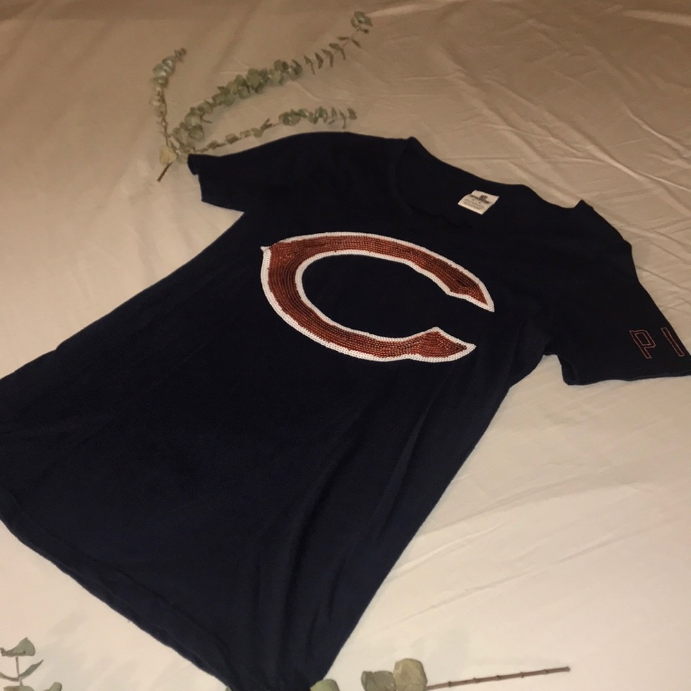 • Victoria’s Secret • Chicago Bears bling tee